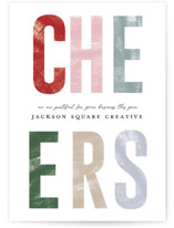 BIG thanks Business Holiday Cards