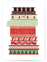 Ribbon Spools Business Holiday Cards