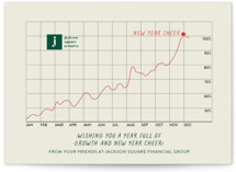 Year of Growth Business Holiday Cards