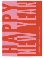 Bold and Clear Business Holiday Cards