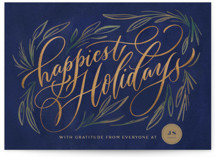 Painted Wishes Business Holiday Cards
