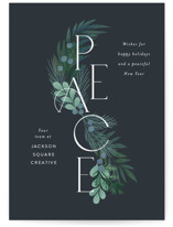 Peace Swag Business Holiday Cards