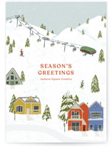 Mountain Town Business Holiday Cards
