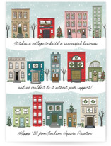 Village Business Holiday Cards