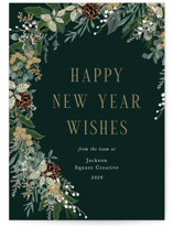 Holiday Vine Business Holiday Cards
