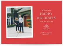 Holiday Simplicity Business Holiday Cards