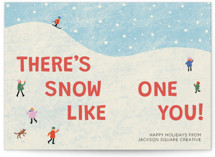 Snow Fun Business Holiday Cards