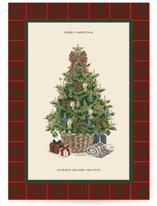 Tartan Tree Business Holiday Cards