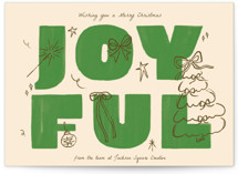 Chunky Business Holiday Cards