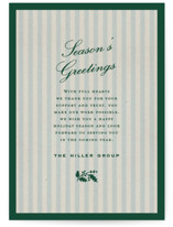 Hollyhock Business Holiday Cards