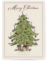 Nostalgic tree Business Holiday Cards