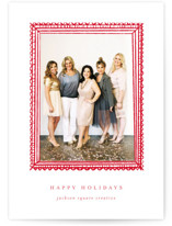 Illustrated Frame Business Holiday Cards