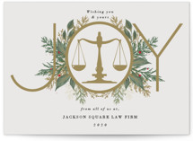 Joyfilled Scale Business Holiday Cards