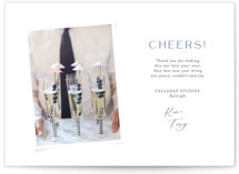 Cheers To You Business Holiday Cards