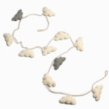 Cloud Grey & White Garland Garlands