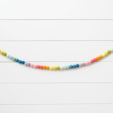 Rainbow Bright Felt Ball Garland Garlands