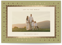 star of bethlehem Foil-Pressed Holiday Cards