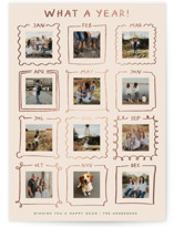 Year Gallery Foil-Pressed Holiday Cards