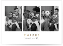 Simply Three Foil-Pressed Holiday Cards