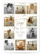Christmas Candids Foil-Pressed Holiday Cards