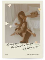 Messy Christmas Foil-Pressed Holiday Cards