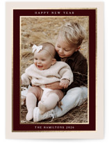 Encompass Foil-Pressed Holiday Cards