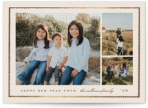 Sealed Foil-Pressed Holiday Cards