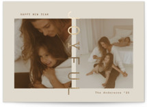 Joyful Den Foil-Pressed Holiday Cards