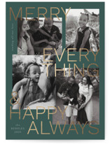Merry Everything Foil-Pressed Holiday Cards
