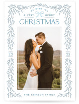 Christmas Garland Foil-Pressed Holiday Cards