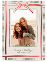 Holiday Wrap Foil-Pressed Holiday Cards