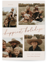 minimal holiday gallery Foil-Pressed Holiday Cards