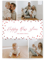 Festive Dots Foil-Pressed Holiday Cards