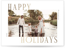 Holiday Wonder Foil-Pressed Holiday Cards