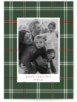 Window Pane Foil-Pressed Holiday Cards