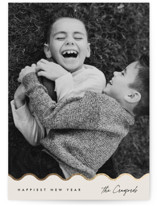 havin' fun Foil-Pressed Holiday Cards