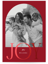 Joy Arch Foil-Pressed Holiday Cards