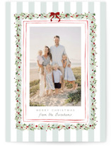 Coastal Garland Foil-Pressed Holiday Cards