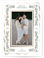 Love Foil-Pressed Holiday Cards