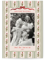 hand-drawn Vintage garden Foil-Pressed Holiday Cards