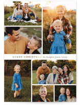 Septet Foil-Pressed Holiday Cards