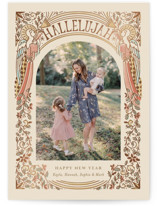 Angels Arch Foil-Pressed Holiday Cards