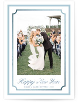 Charming Frame Foil-Pressed Holiday Cards