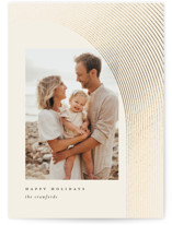 gradient arches Foil-Pressed Holiday Cards