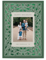 elegant Foil-Pressed Holiday Cards