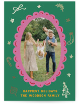 Happiest Holidays! Foil-Pressed Holiday Cards