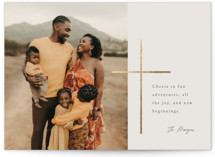 Cross of Christ Foil-Pressed Holiday Cards