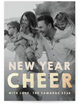 NYC Foil-Pressed Holiday Cards