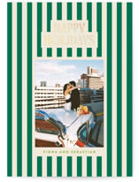 Bold & Bright Foil-Pressed Holiday Cards