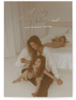 Very Merry Christmas Foil-Pressed Holiday Cards